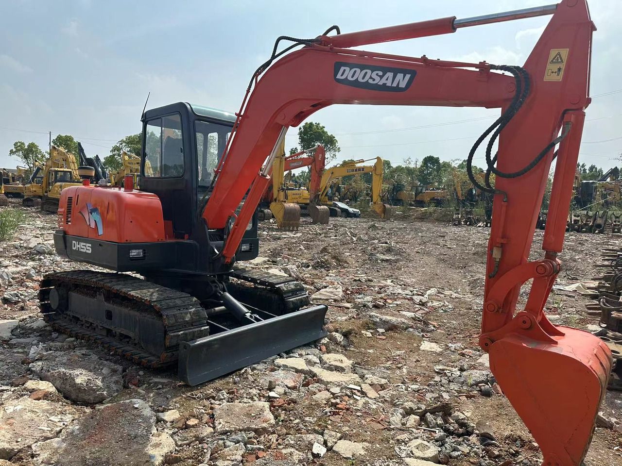 2022 Doosan DH55 Mini Excavator