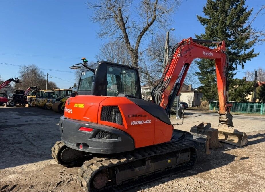 2022 Kubota KX080-4ALFA 2 Crawler Excavator