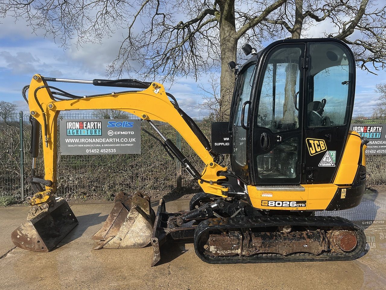 2021 JCB 8026CTS Mini Excavator