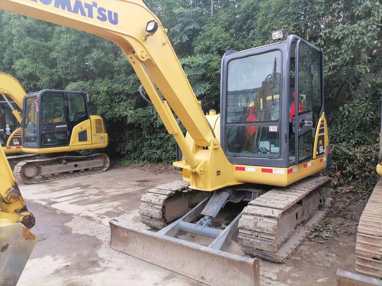 2016 Komatsu PC56-7 Mini Excavator