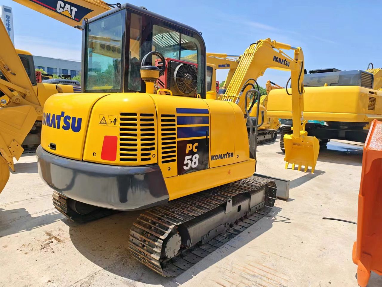 2019 Komatsu PC58-8 Mini Excavator