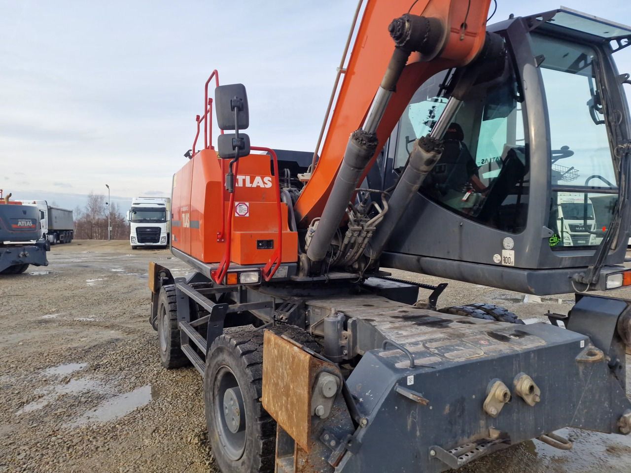 2023 Atlas 250MH BLUE Material Handler