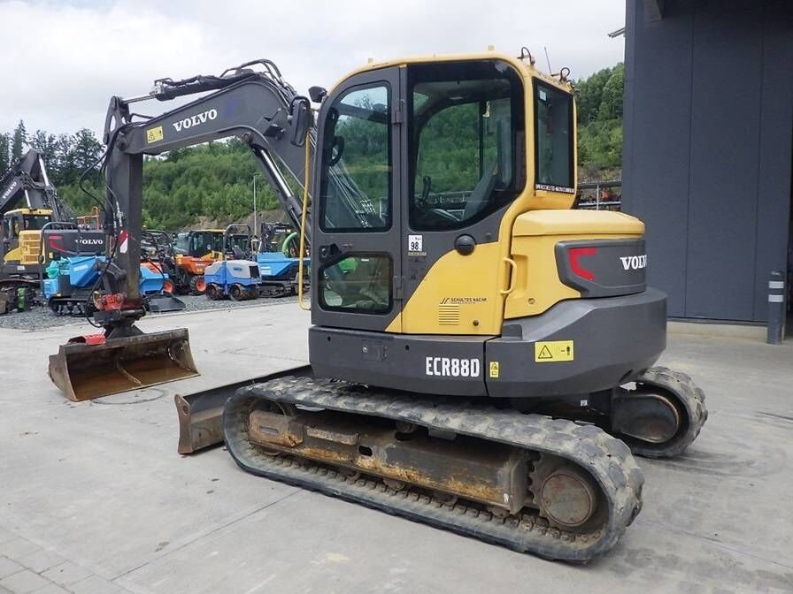 2019 Volvo ECR88D Crawler Excavator