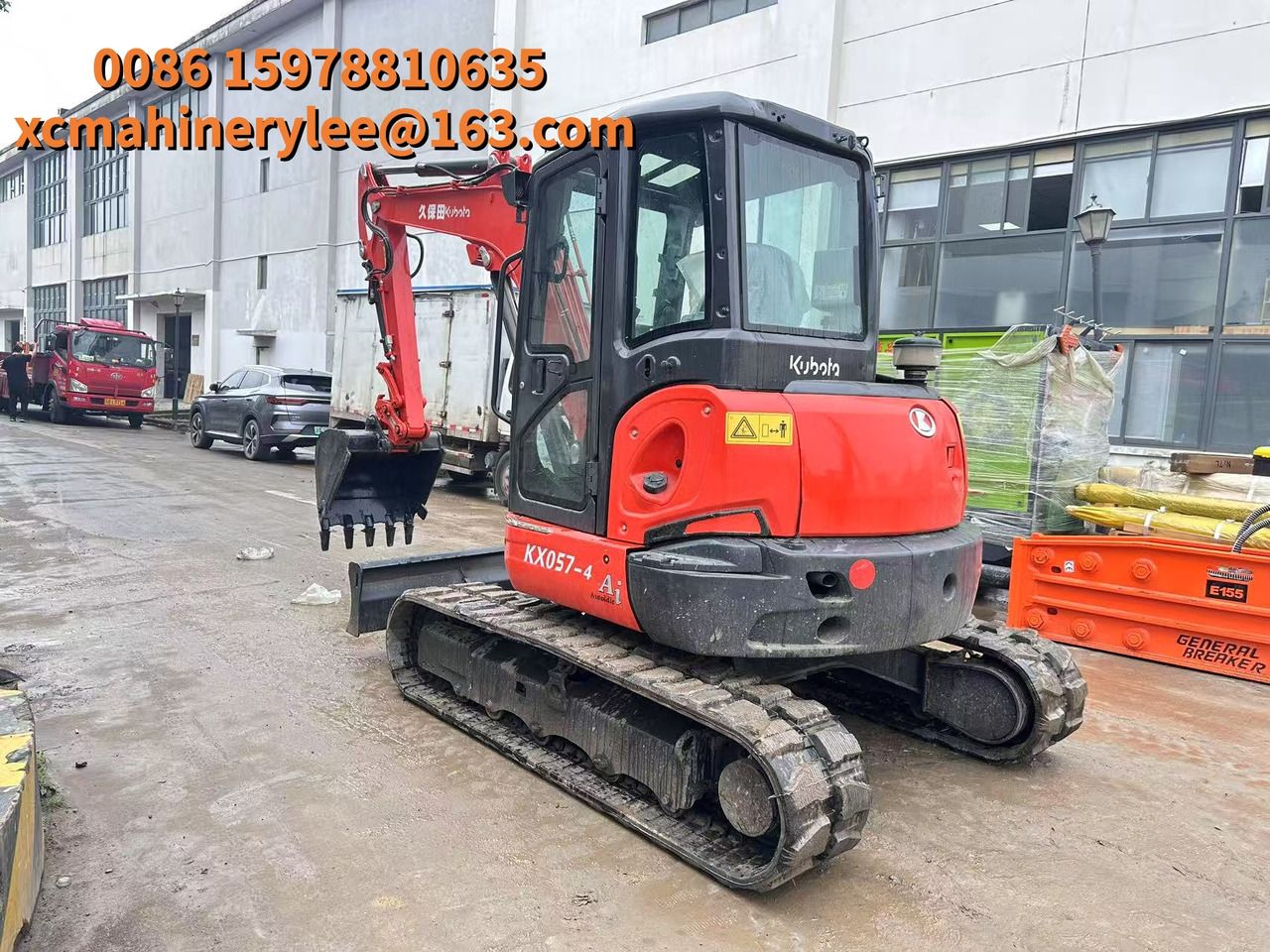 2023 Kubota KX057-4 Mini Excavator