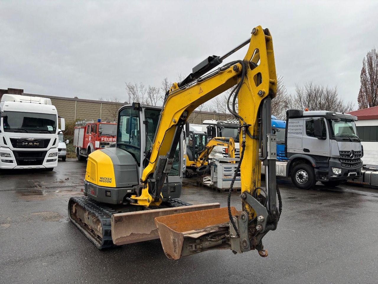 2021 Wacker Neuson EZ50 Minikoparka