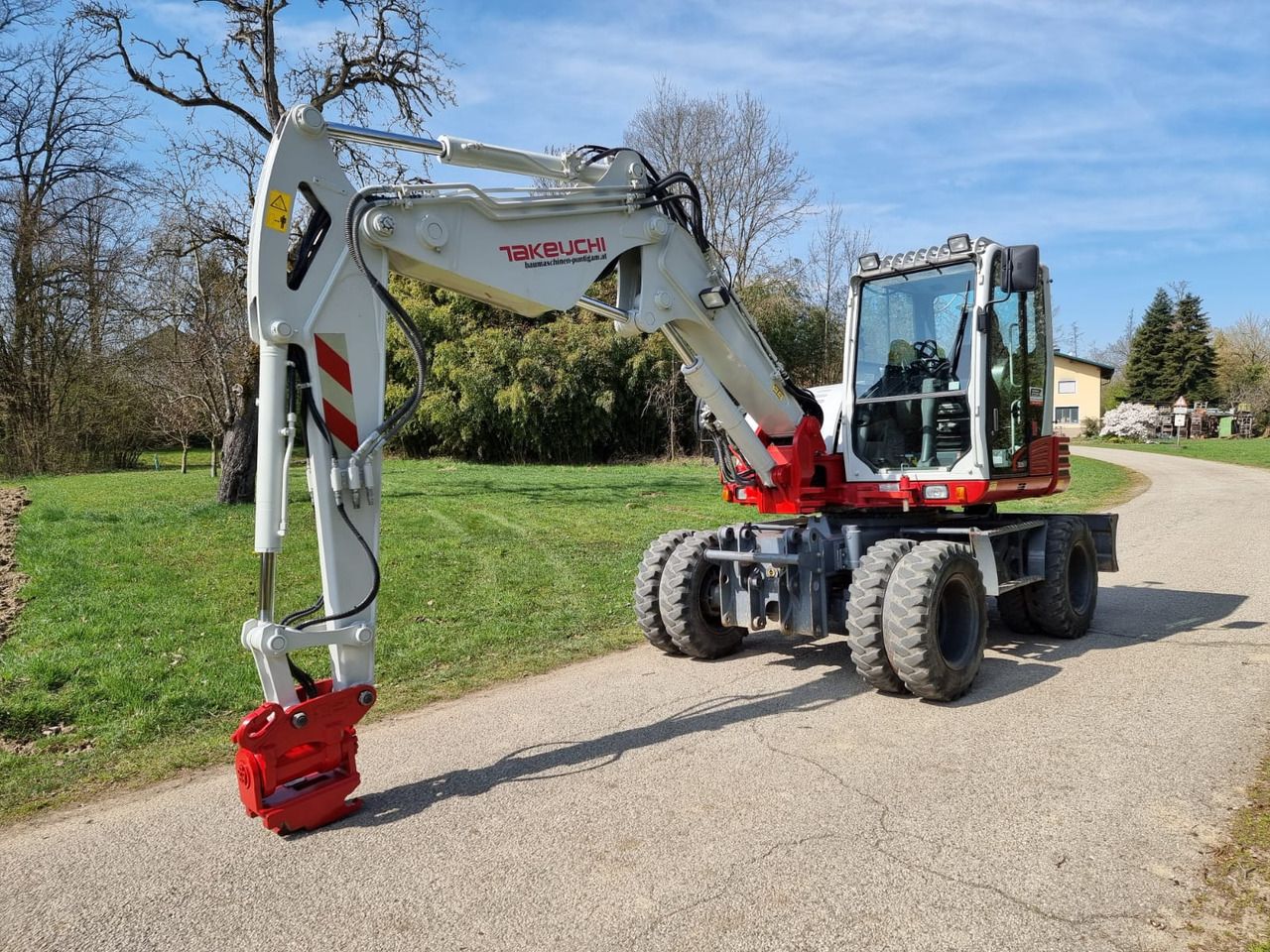 2015 Takeuchi TB295W Wheel Excavator