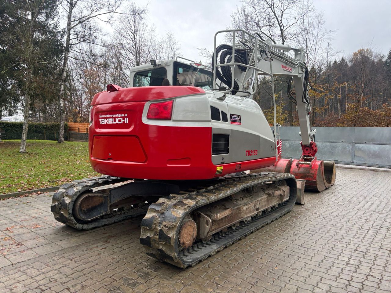 2015 Takeuchi TB2150R Crawler Excavator