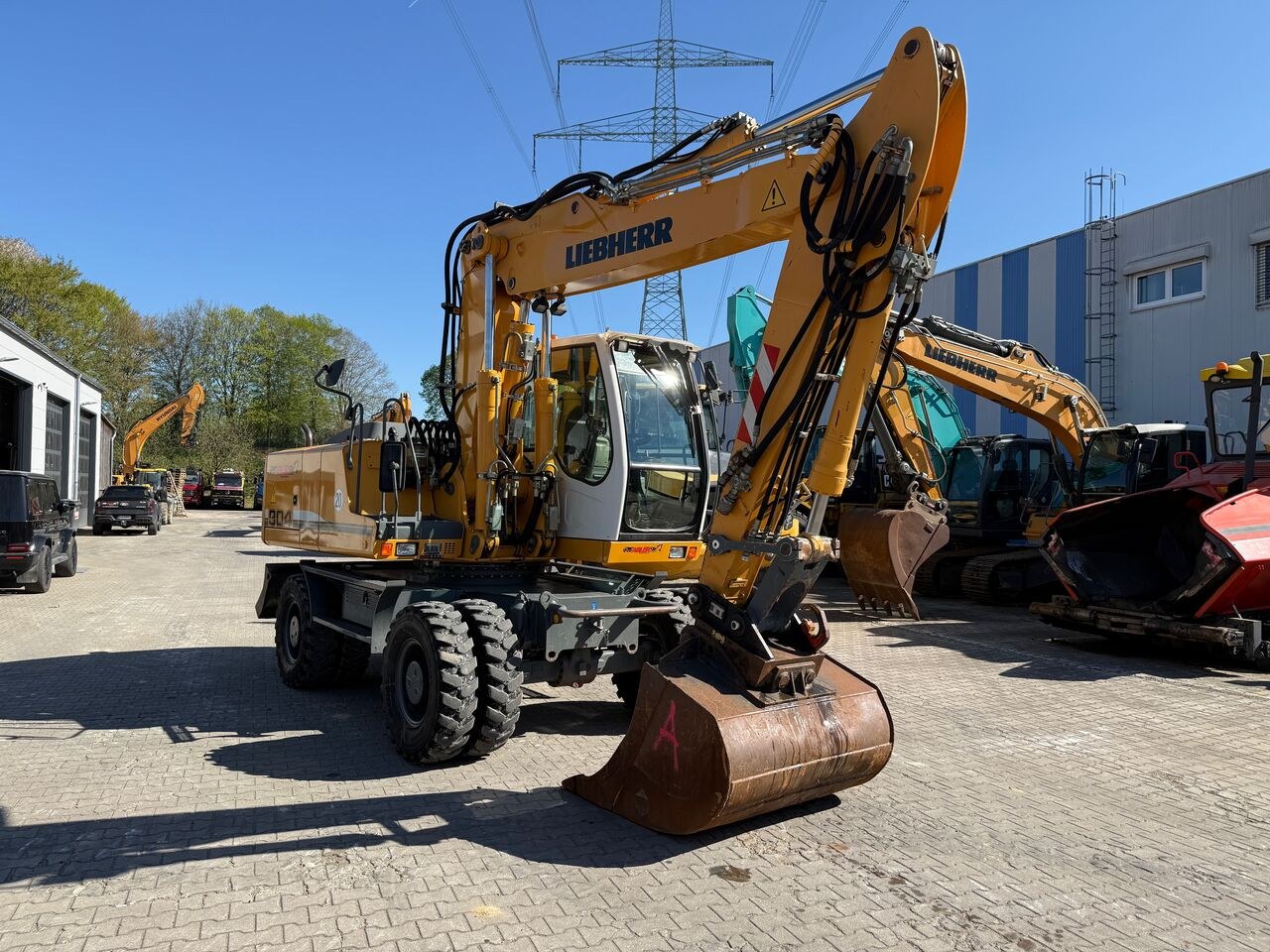2012 Liebherr A904 C LITRONIC Wheel Excavator