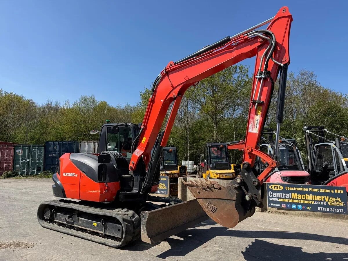 2024 Kubota KX085-5 Crawler Excavator