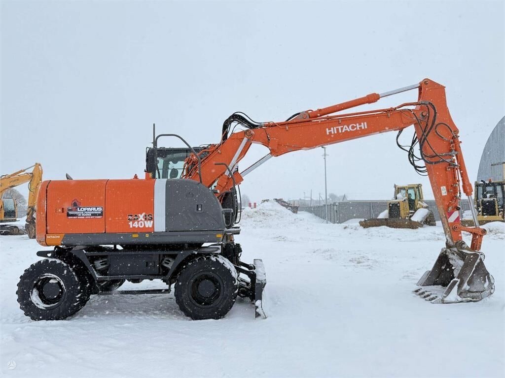 2010 Hitachi ZX140W Wheel Excavator