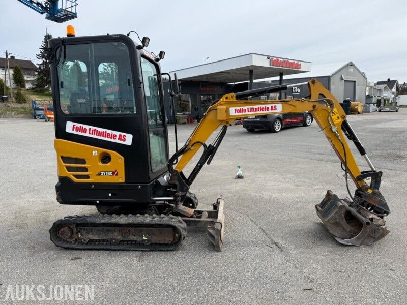 2022 Sany SY18C Mini Excavator