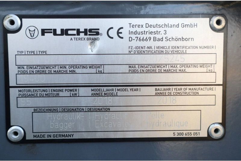 Fuchs MHL 320 T4F | PEEL GRAB | Umschlag (2018)