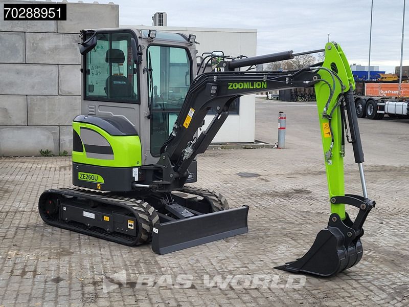 2025 Zoomlion ZE26GU Mini Excavator