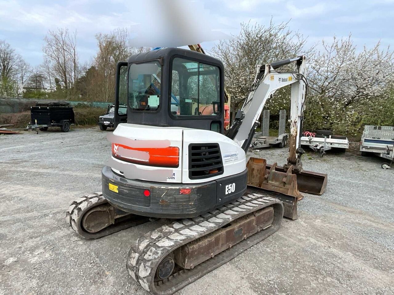 2017 Bobcat E50 Crawler Excavator