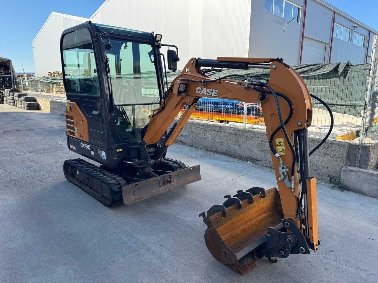 2022 CASE CX19C Wheel Excavator