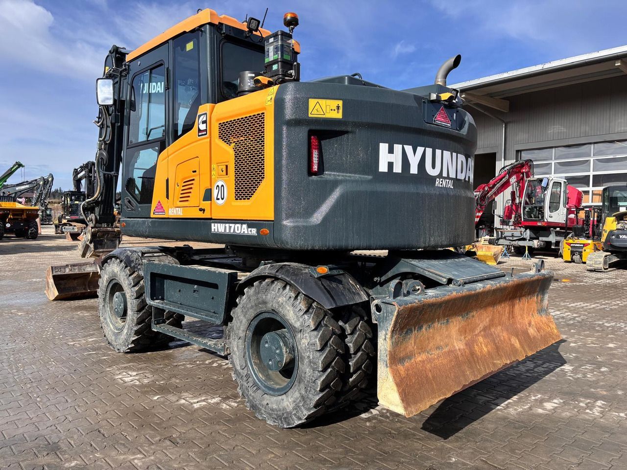 2023 Hyundai HW170ACR Wheel Excavator