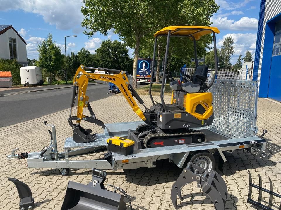 Berger Kraus BK1000JS Mini Excavator