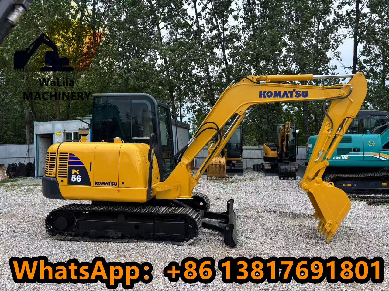 2023 Komatsu PC56-7 Mini Excavator