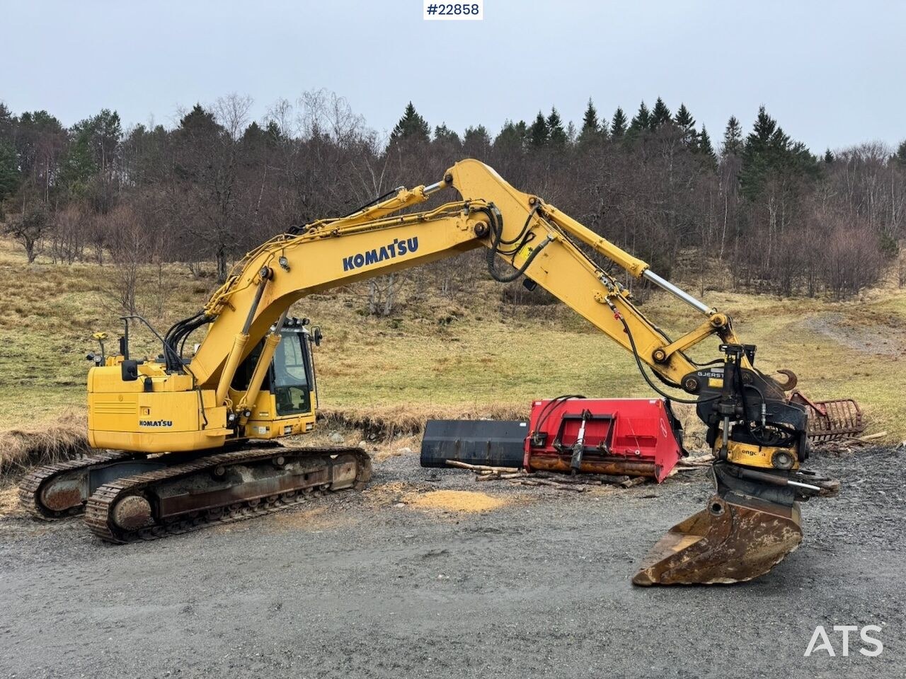 2011 Komatsu PC228USLC-8 Crawler Excavator