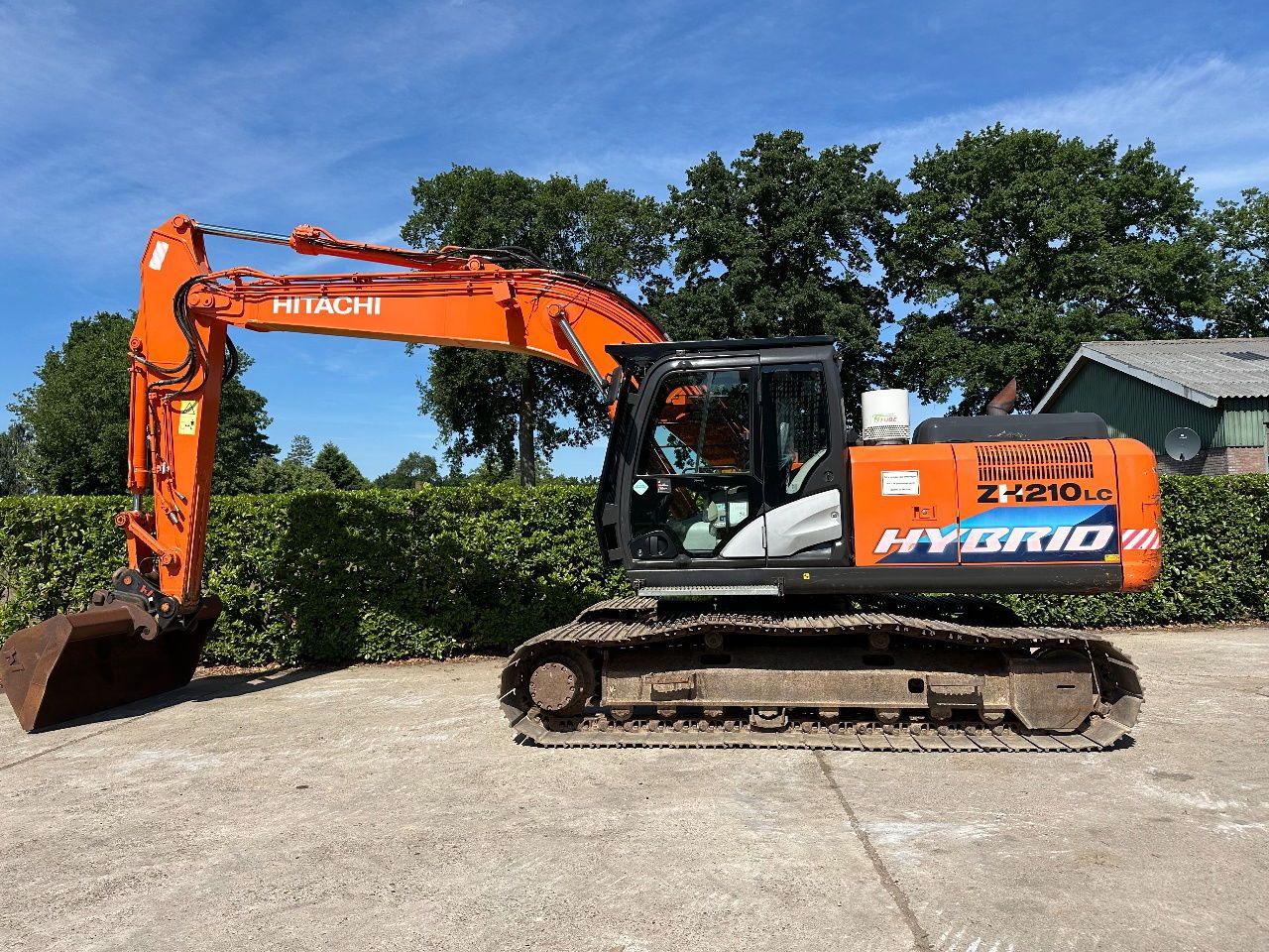 2014 Hitachi ZH210LC-5B Crawler Excavator
