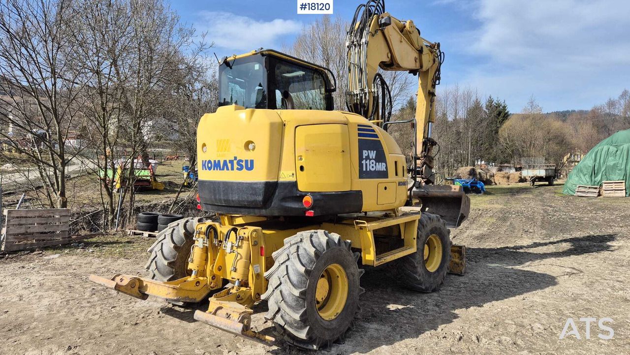 2013 Komatsu PW118 MR-8 Wheel Excavator