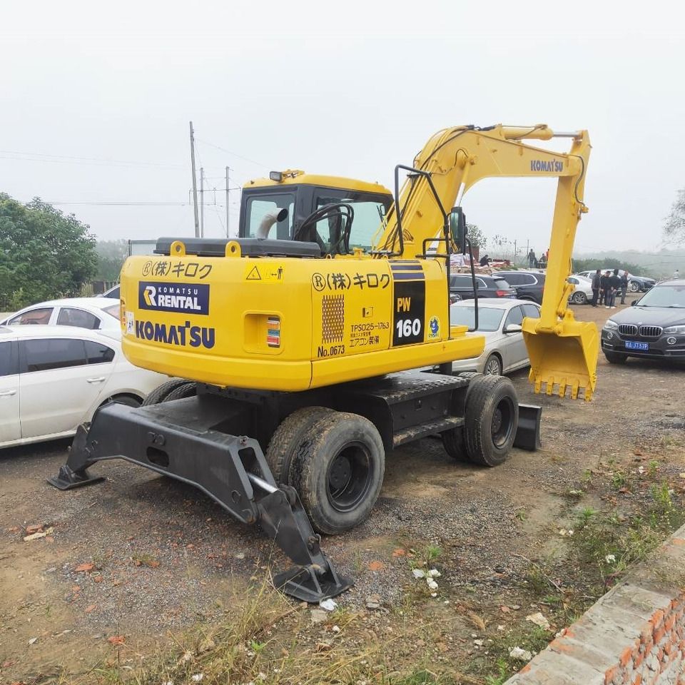 2023 Komatsu PW160W-7 Wheel Excavator