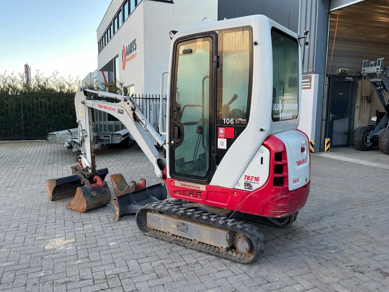 2021 Takeuchi TB216 Mini Excavator