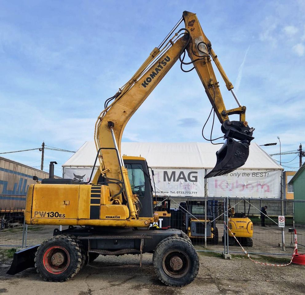 1998 Komatsu PW130ES-6K Wheel Excavator