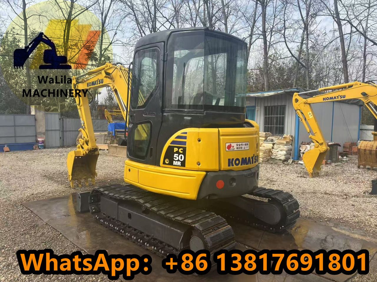 2023 Komatsu PC50MR Mini Excavator