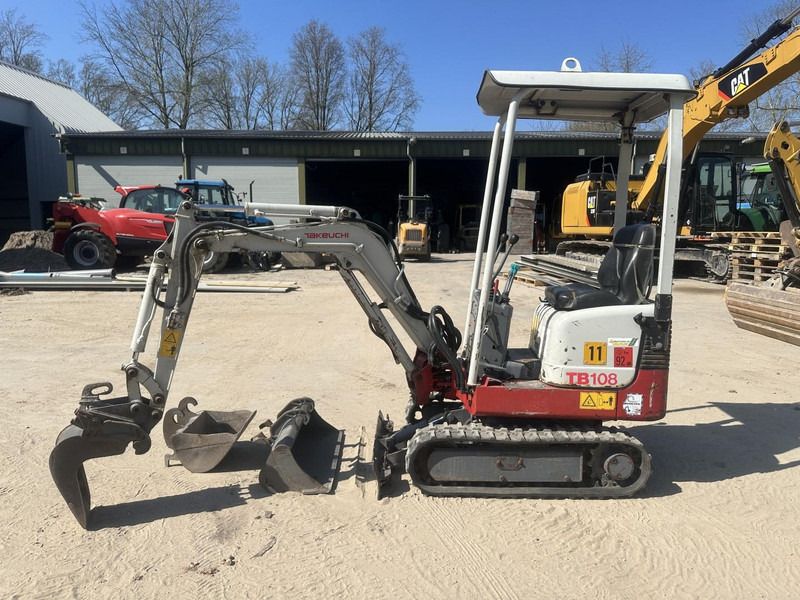 2013 Takeuchi TB108 Mini Excavator