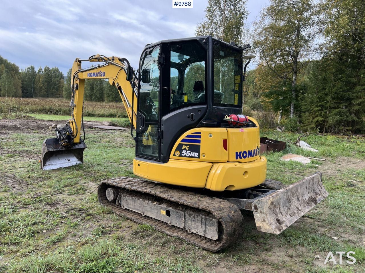 2021 Komatsu PC55MR-5 Mini Excavator