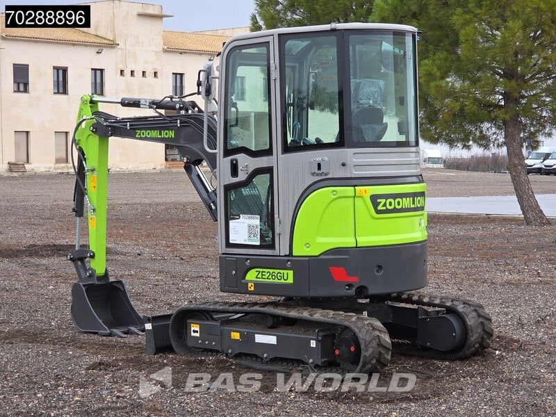 2024 Zoomlion ZE26GU Mini Excavator