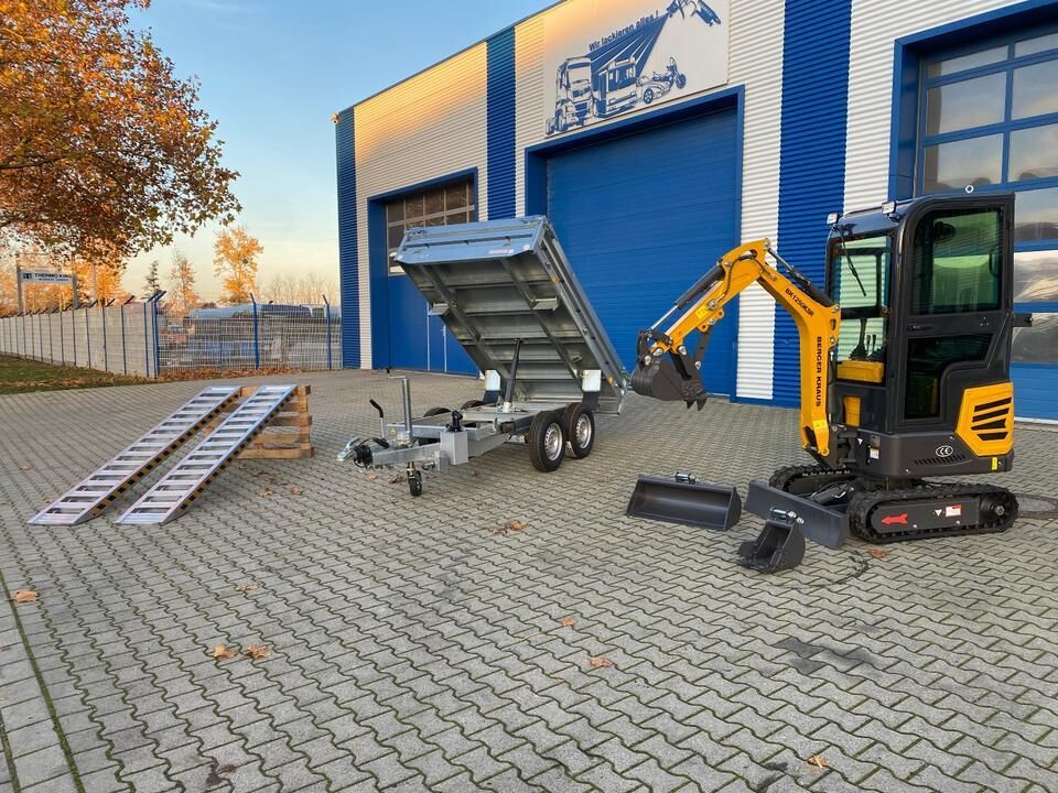 Berger Kraus BK1250KSR Mini Excavator
