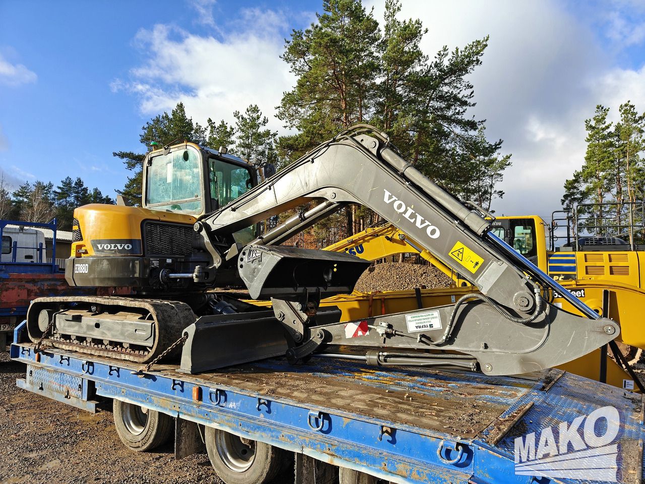 2019 Volvo ECR88D Crawler Excavator