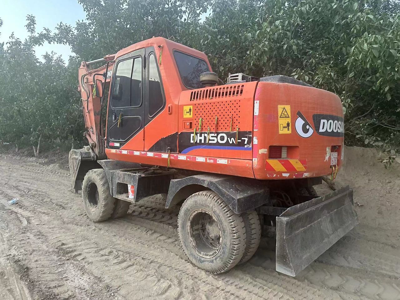 2016 Doosan DH150W-7 Wheel Excavator