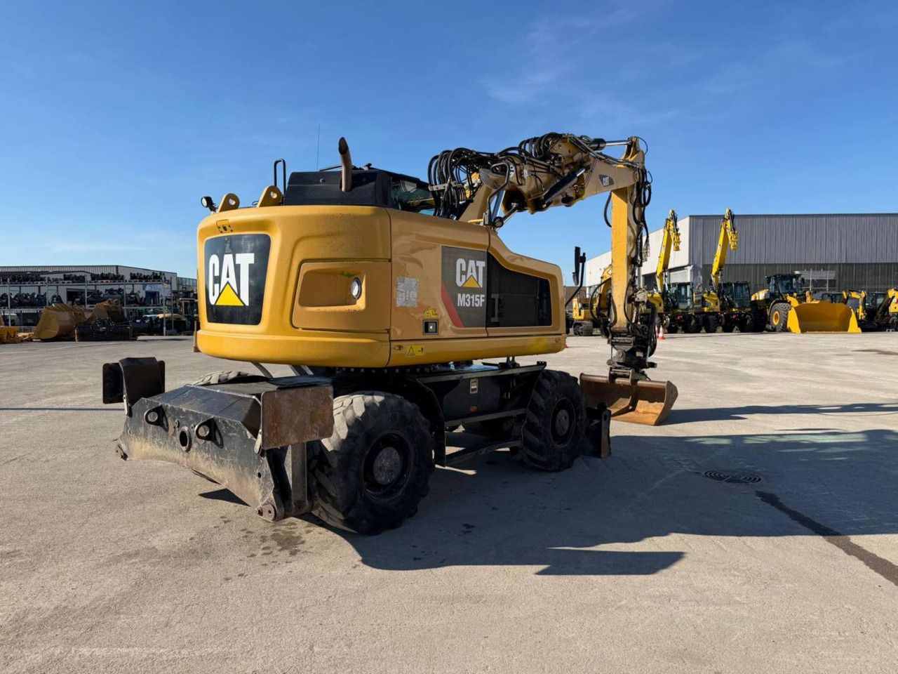 2019 Caterpillar M315F Wheel Excavator