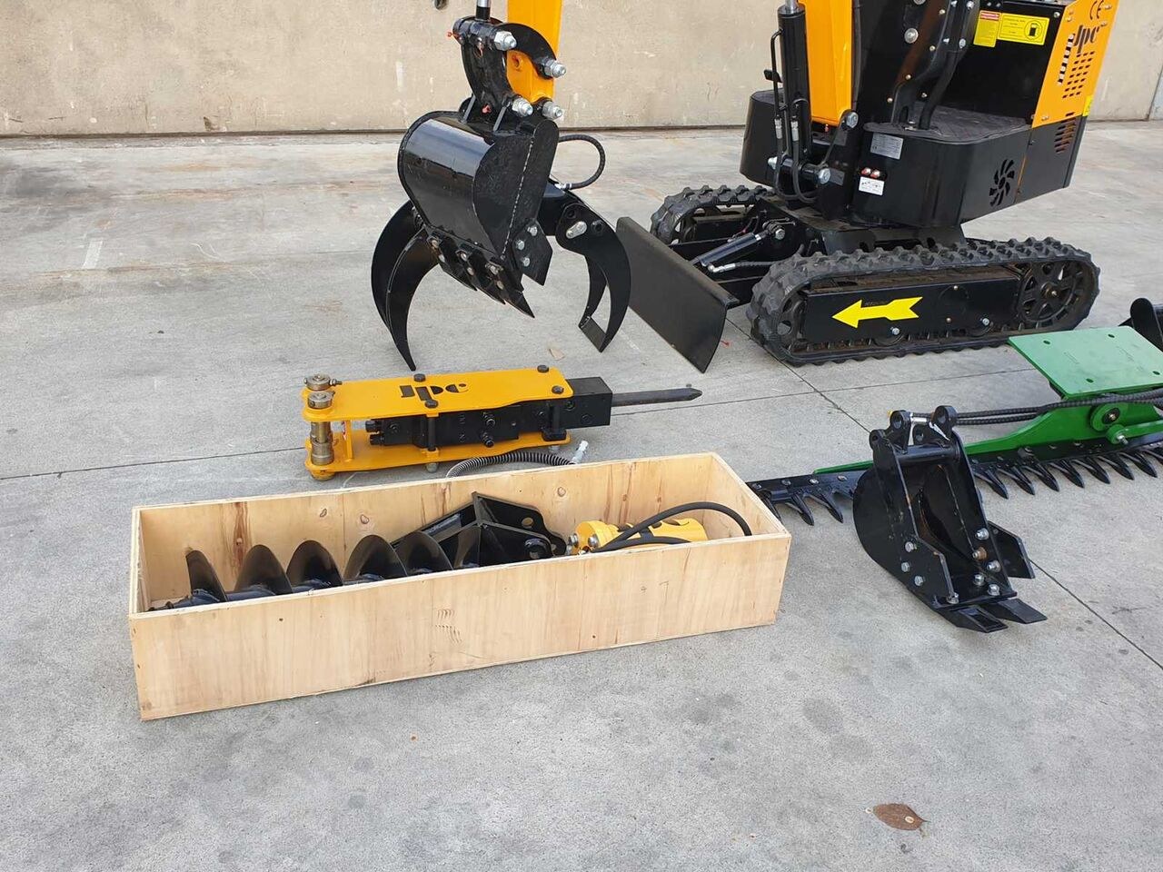 New JPC HT-12 Mini Excavator