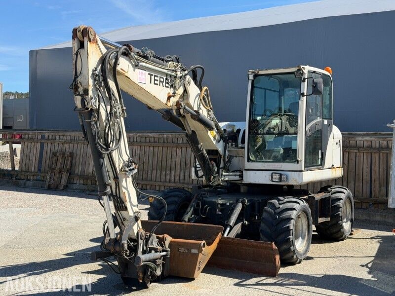 Excavator 2009 Terex TW 85 Hjulgraver - Tiltrotator - Pusseskuff - Sentralsmøring -Rep. Objekt