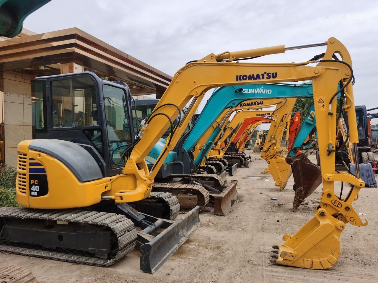 2018 Komatsu PC40 Mini Excavator