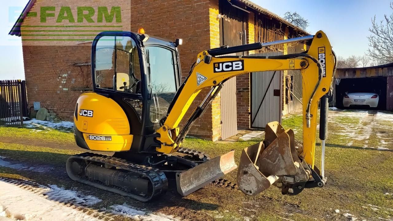 2017 JCB 8060 Mini Excavator