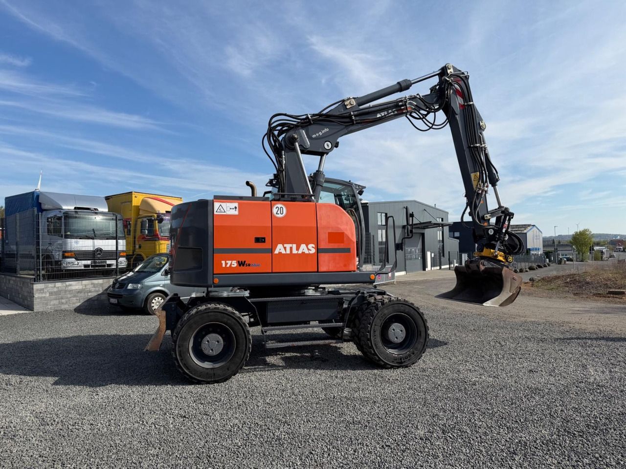 2020 Atlas 175 WSR Wheel Excavator