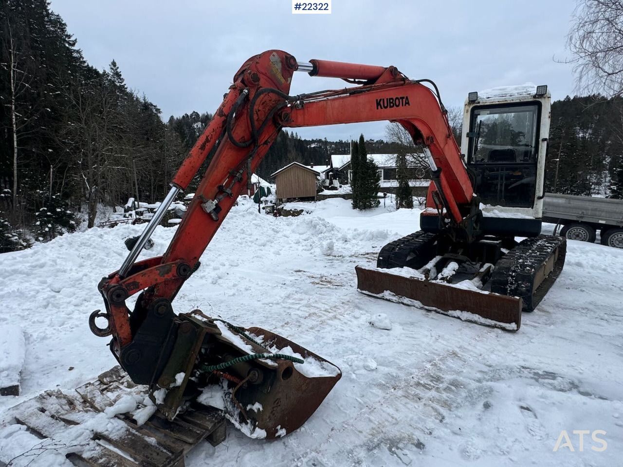 2002 Kubota KX161-2 Crawler Excavator