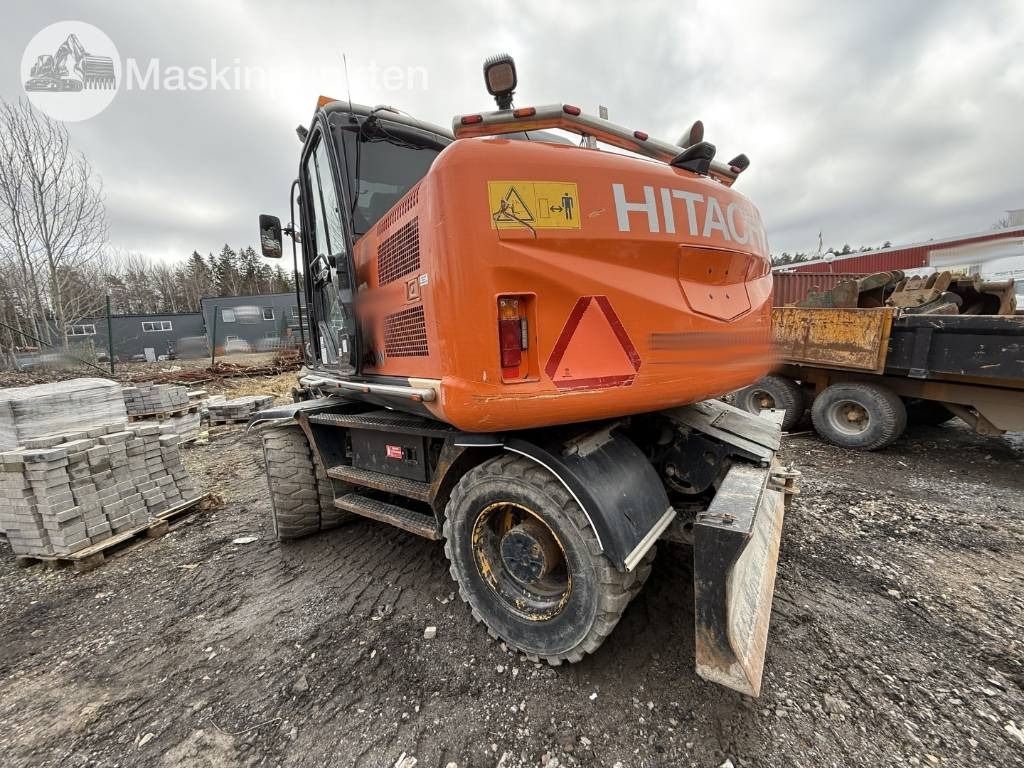 2014 Hitachi ZX140W-5 Wheel Excavator