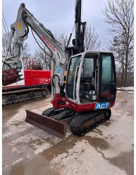 2017 Takeuchi TB240 Mini Excavator