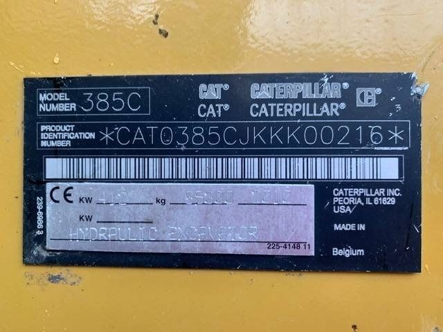 2010 Caterpillar 385CL Crawler Excavator