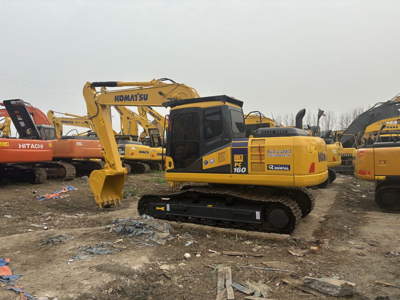 2022 Komatsu PC160 Crawler Excavator