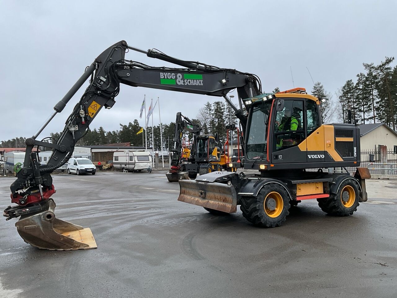 2017 Volvo EW160E Wheel Excavator