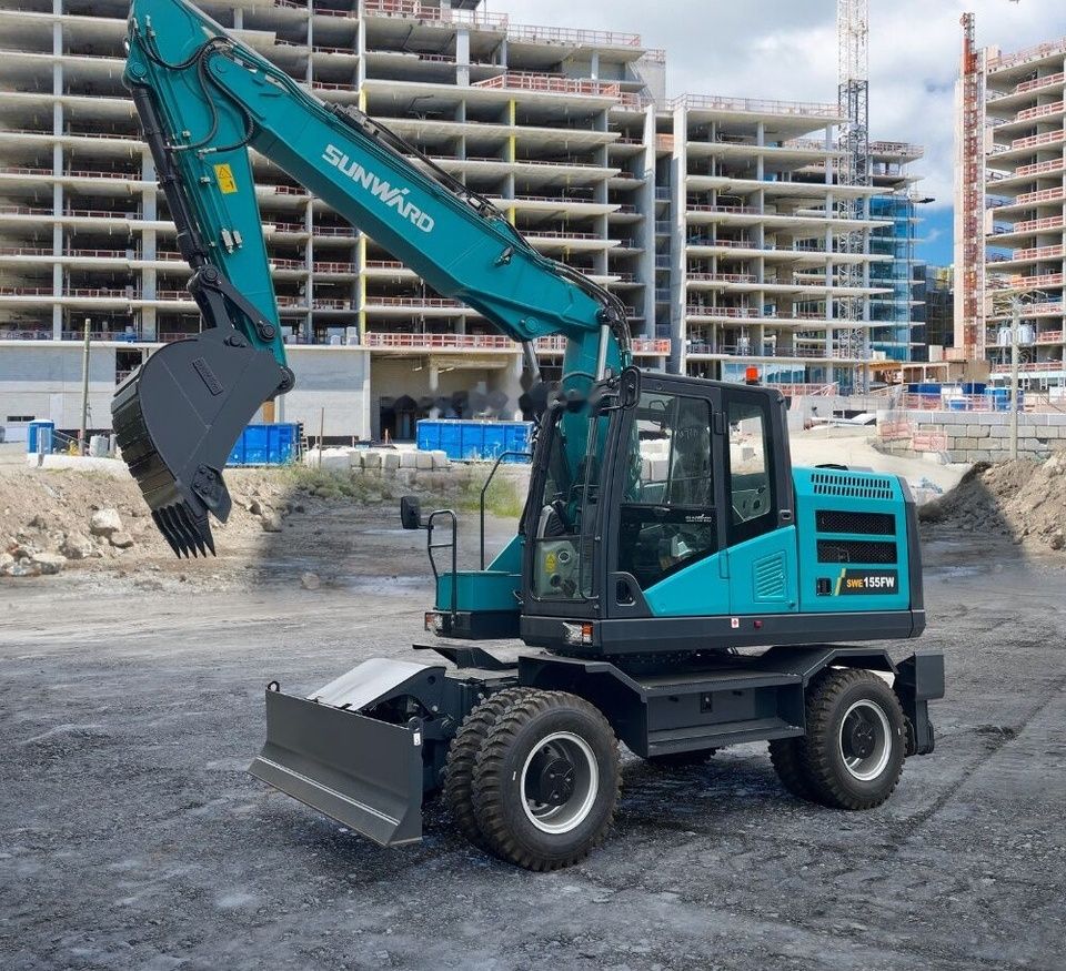 Sunward SWE155FW Wheel Excavator
