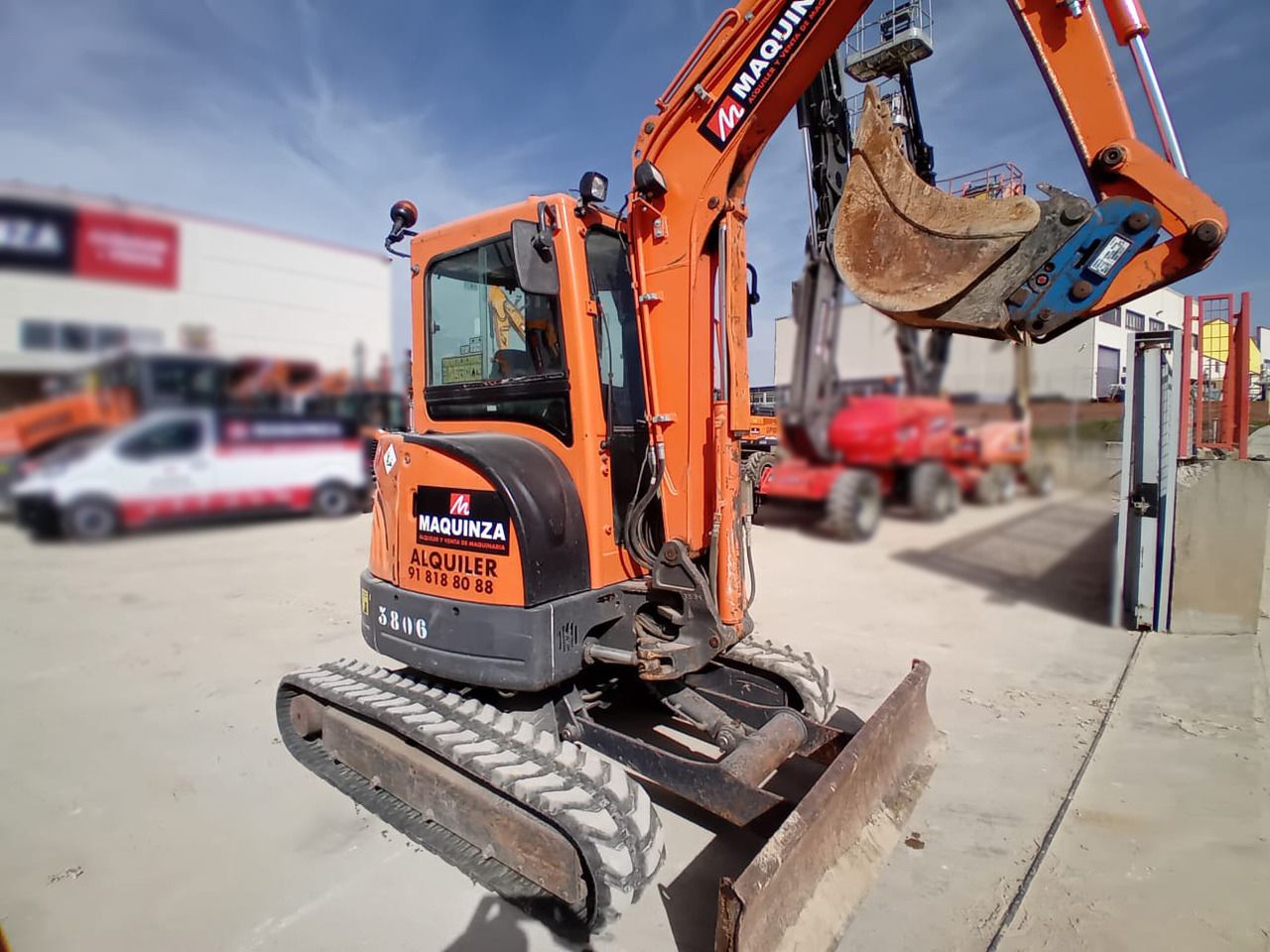 2019 Doosan DX35Z Mini Excavator