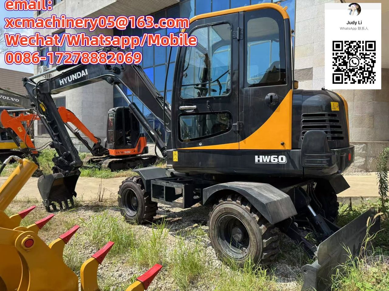 Hyundai R60W Mobilbagger
